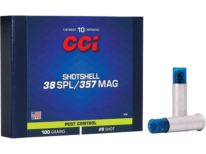 CCI Shotshell 38 Special Ammo 100 Grain Lead Shot 200 rou…