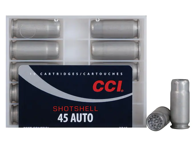 CCI Shotshell 45 ACP Ammo 120 Grain Lead Shot 200 rounds …