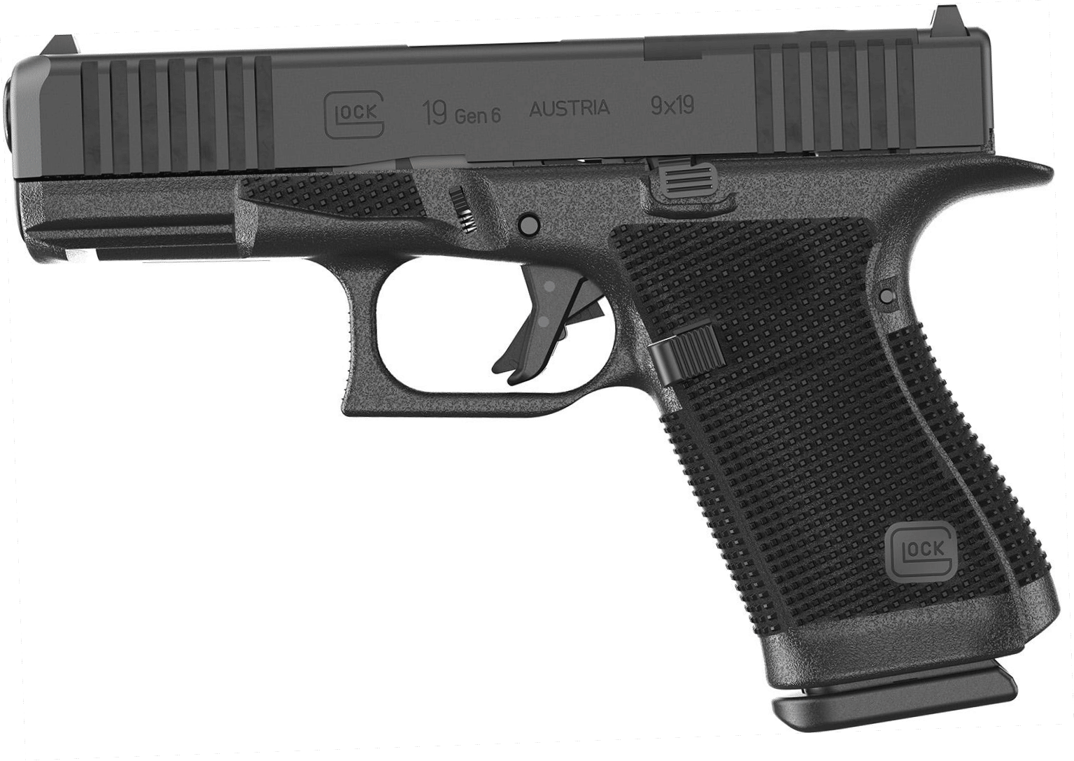 Glock 19 Gen 6 MOS 9mm 4.02″ Barrel 10-Rounds – 9mm