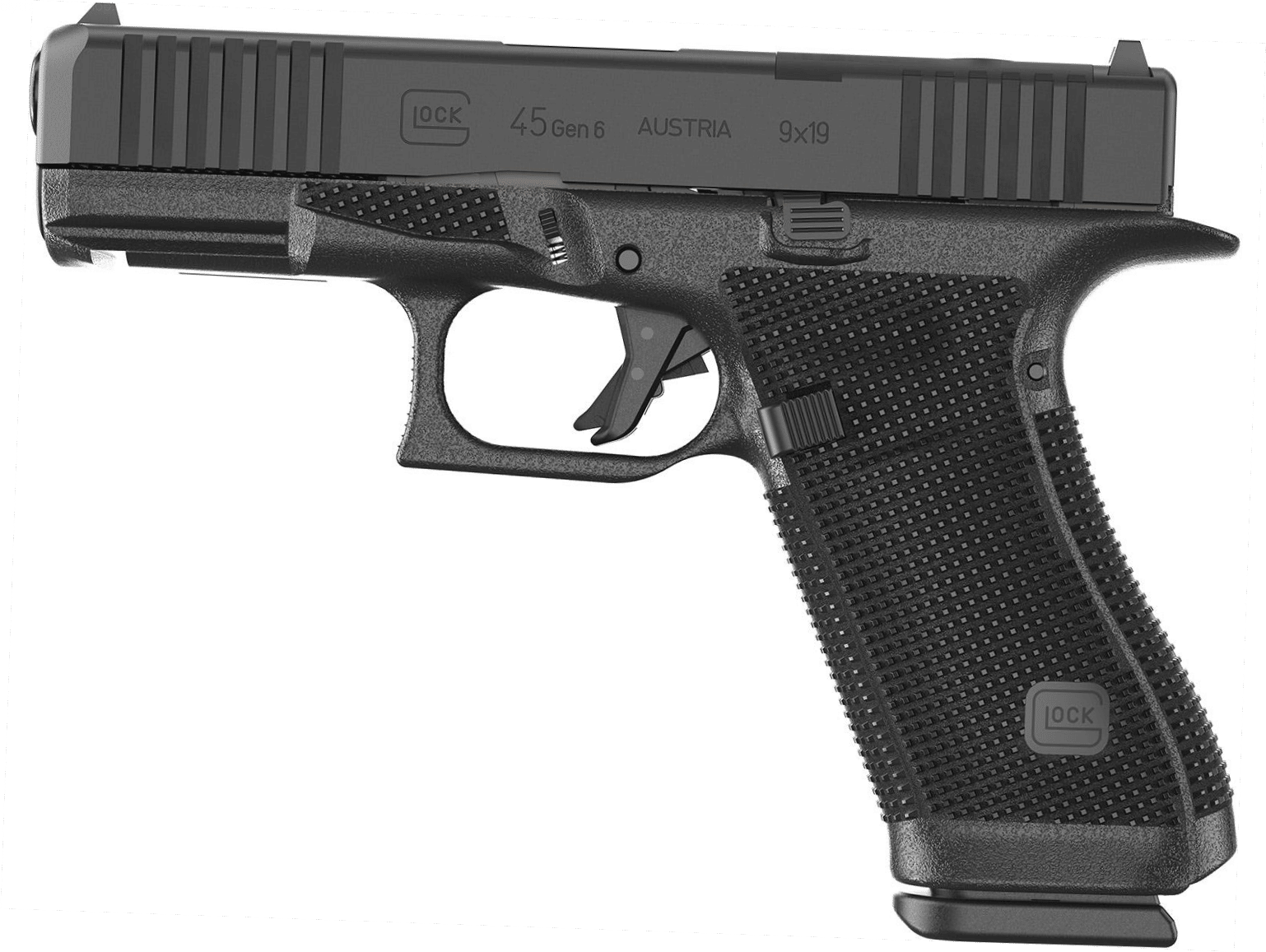 Glock 45 Gen 6 MOS 9mm 4.02″ Barrel 17-Rounds – 9mm