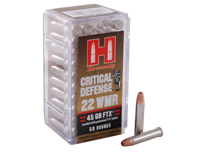 Hornady Critical Defense 22 Winchester Magnum Rimfire (WM…