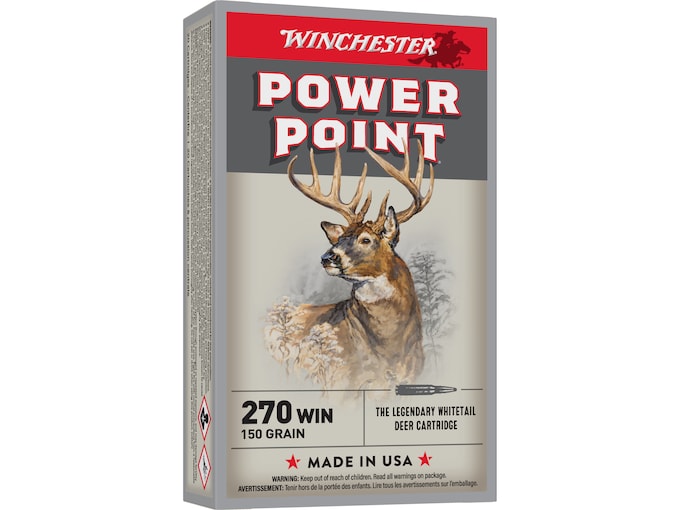 Winchester Power Point 270 Winchester Ammo 150 Grain Jack…